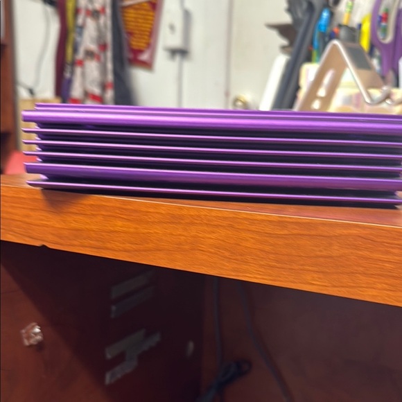 Vibrant Purple and Blue Audio Amplifier - Picture 4 of 6